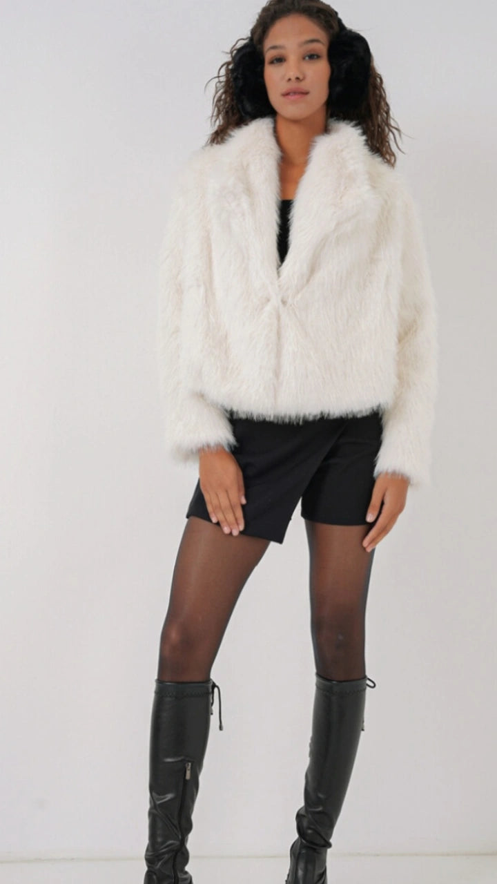 Manteau Fausse Fourrure