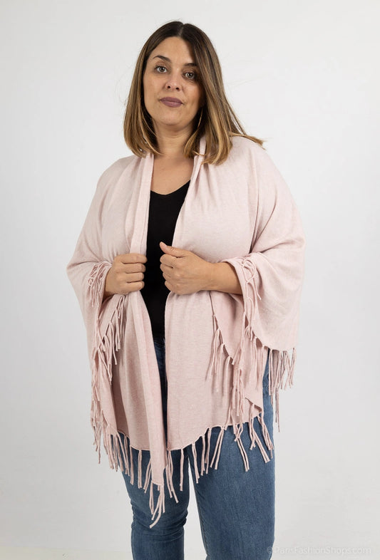 Poncho à Frange