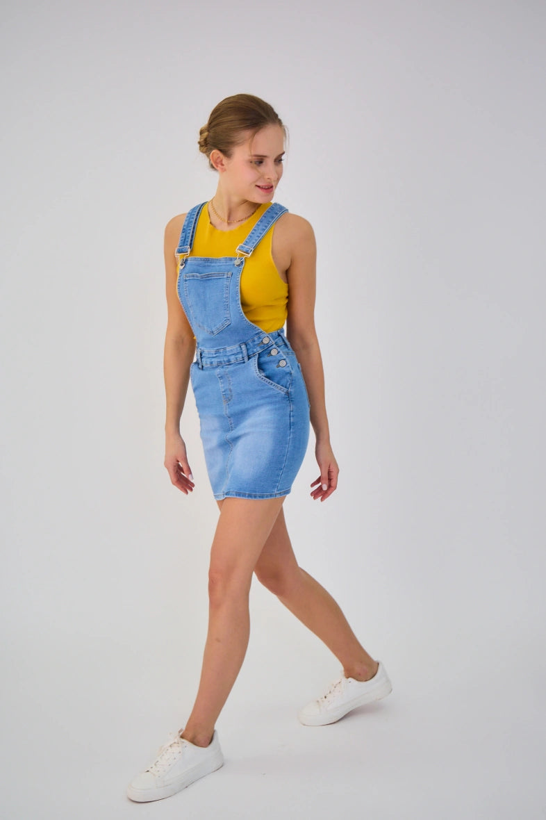 Salopette Jupe en Jean